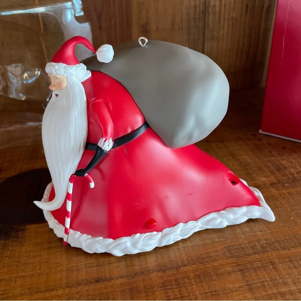 New in Box Hallmark KeepSake StoryTeller Santa Clause Nightmare Before Christmas